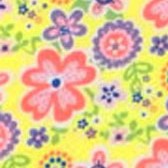 Lányka fürdőruha anyag - YELLOW 13 CE